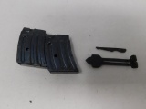 Winchester 75 magazines and sight