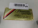 Federal Premium 458 Winchester Magnum ammunition
