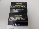 Speer 50 AE ammunition