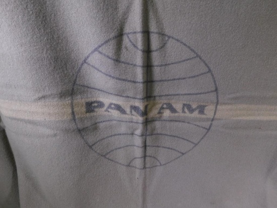 Original PAN AM airlines blanket