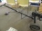 Hard tire trailer dolly.