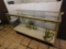 Glass display cabinet