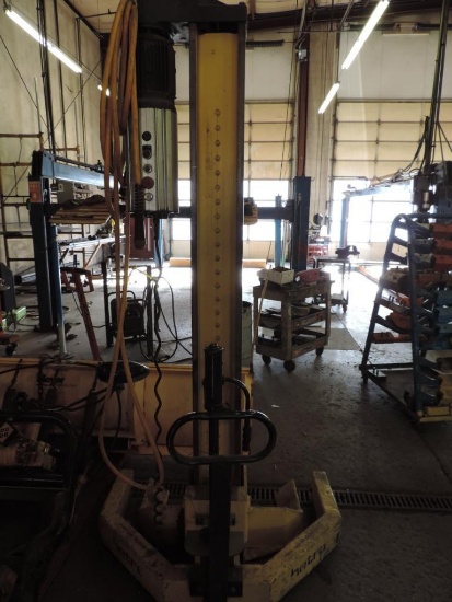 2 ARI- Hetra 15000lb mobile lifts.