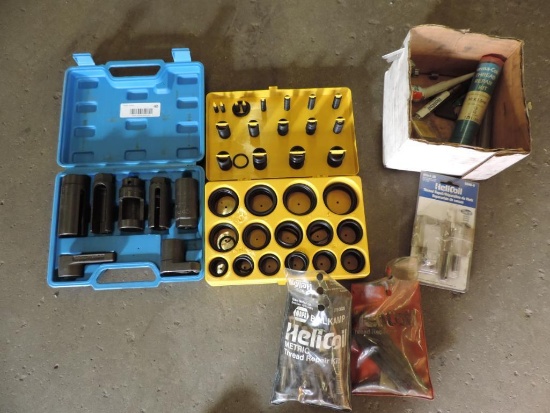 Helicoils / O2 sensor sockets.