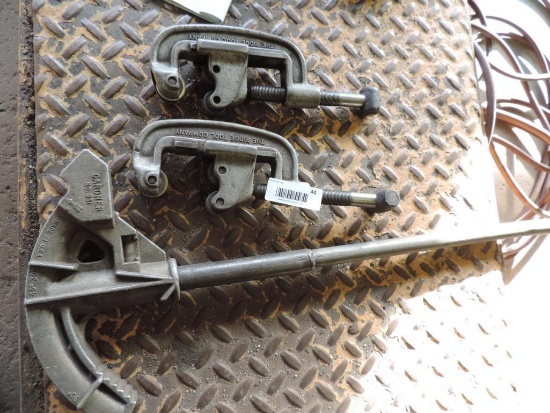 Two rigid # 50 pipe cutters.