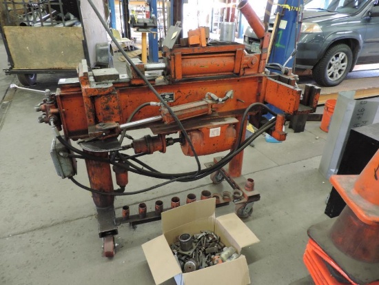 Huth tube bender with accessories.