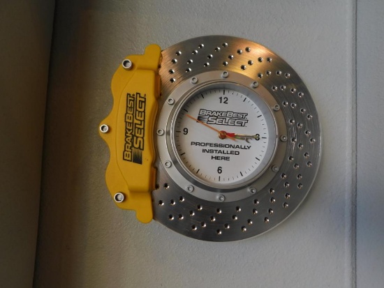 Brake Select display clock