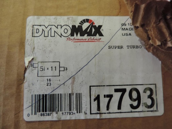 Dynomax super turbo 17793 muffler.