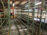 Metal shelving