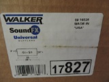 Walker sound FX muffler # 17827.