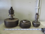 Large Greenlee cut out tools.