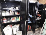 Cabinets and contents