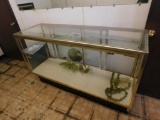 Glass display cabinet