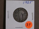 1925 Standing Liberty quarter dollar coin