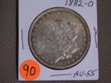 1882-O Morgan dollar coin
