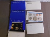 Six ea. 1970's uncirculated coin proof sets