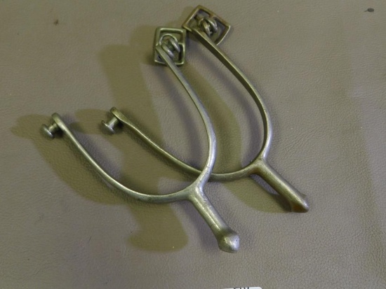 August Buerman US Military cavalry spurs