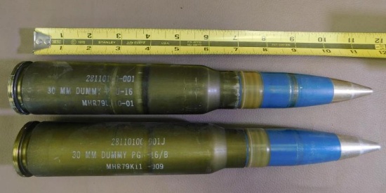 Inert 30mm ordnance