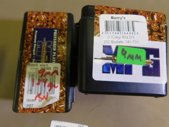 9mm bullets for reloading