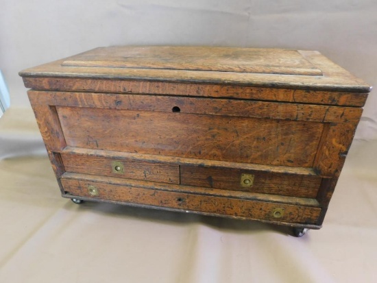 Antique Machinists or carpenters chest
