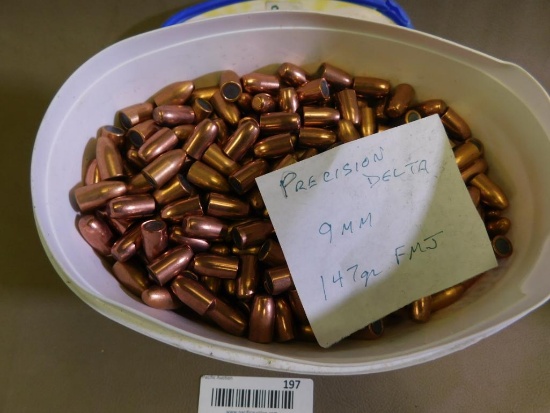 9mm bullets for reloading