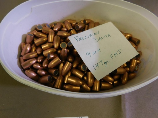 9mm bullets for reloading