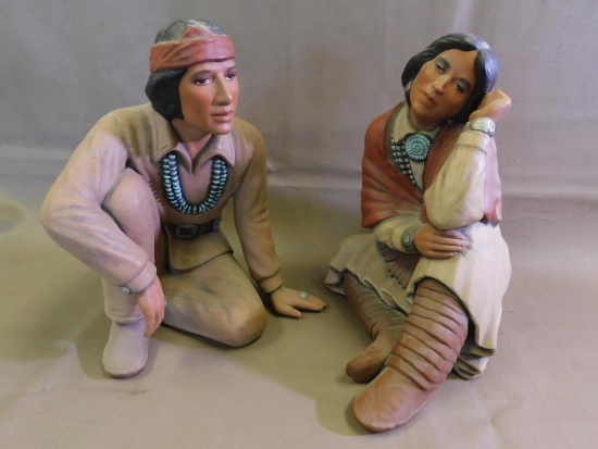 O Sittre Ceramic Navajo figurines