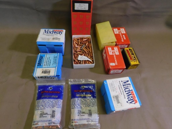 Remainder bullet assortment for reloading