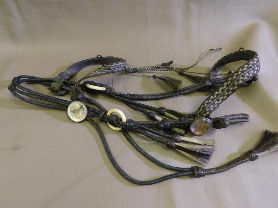 Canon City Prison made horsehair headstall