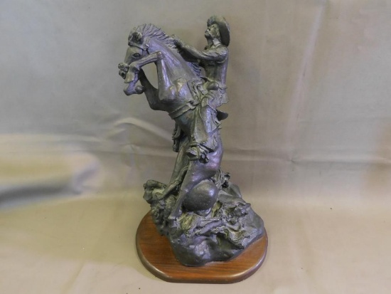 T.K Vides bronc rider bronze state