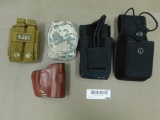 Pouches and holster