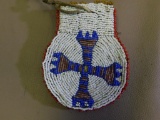 Sioux beaded medicine pouch