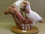 Mike Toledo Native stone carving