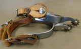 Crockett Renalde marked western spurs