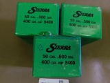 Sierra 50 cal bullets for reloading