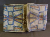 Native rawhide parfleche bag