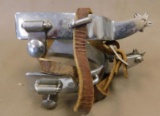 Crockett Renalde marked western spurs