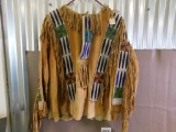 Gros Ventres beaded war shirt