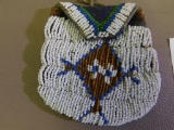 Hand Beaded Sioux Watch bag