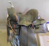 Antique Heiser Denver Colorado saddle