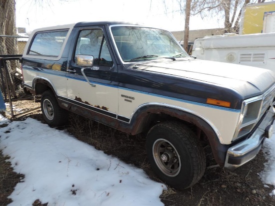 1986 Ford Bronco XLT 4x4. UPDATED DESCRIPTION 3/3