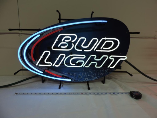 Bud Light neon sign.