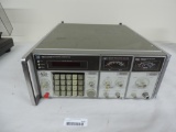 HP 8660 synthesized signal generator.