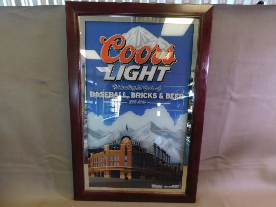Coors Light Coors Field 20 year advertising piece