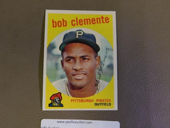 1959 Topps #478 Bob Clemente Baseball card