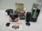 Pentex ME 35mm camera with accessories.