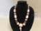 Cane bead Rick Rice art glass trade necklace