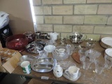 Massive glassware assortment.