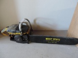 McCulloch 1000 chainsaw for parts or repair.