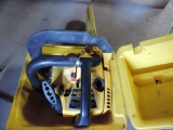 McCulloch Mac 140 chainsaw with case.